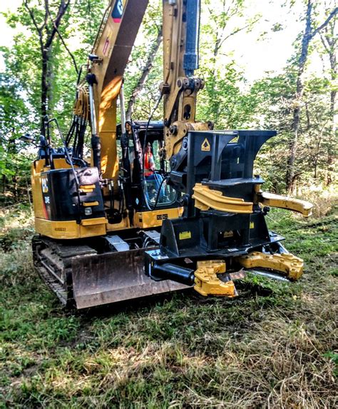 tree shear attachment for mini excavator|dymax rotating tree shears.